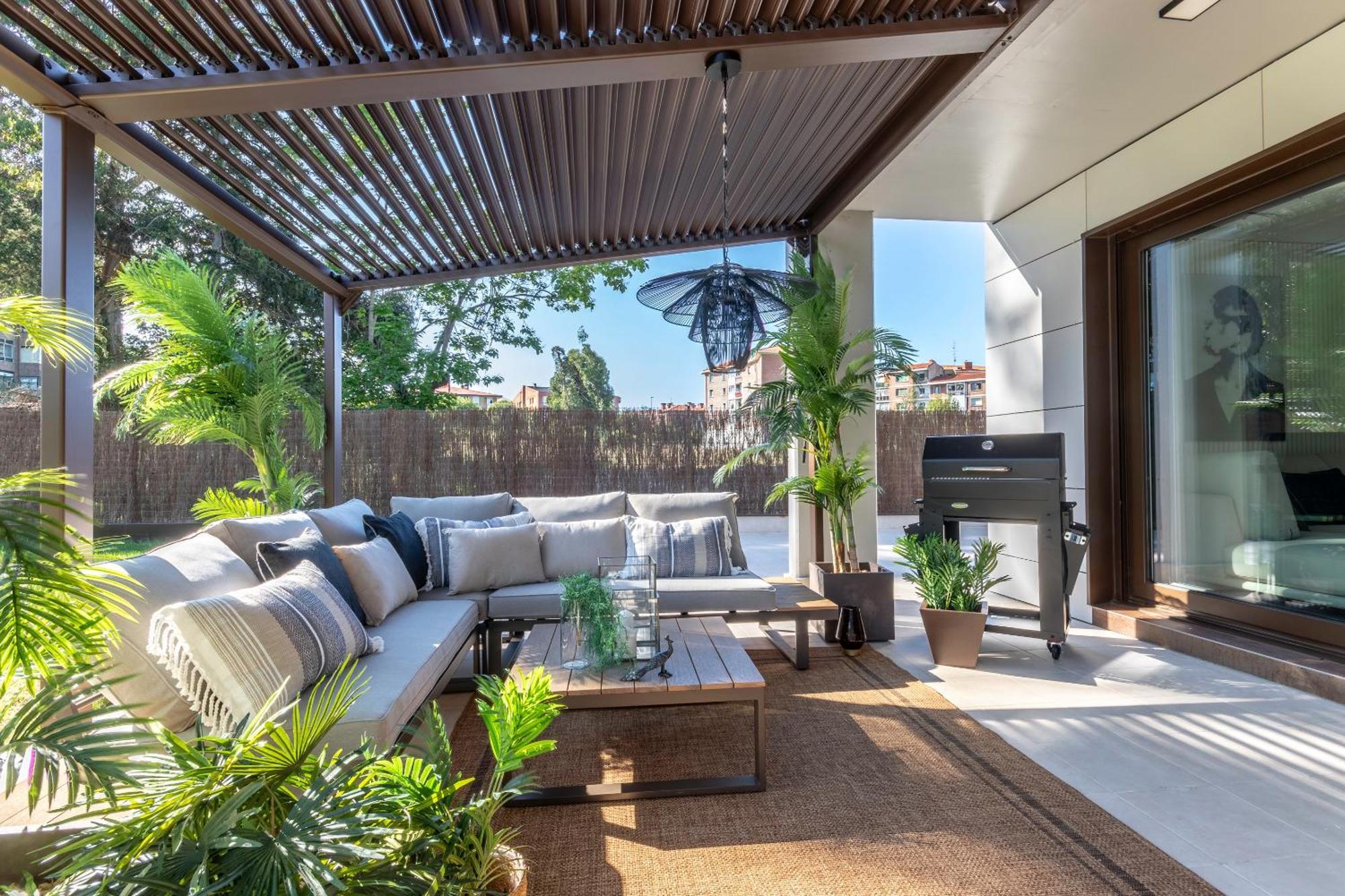 Akomodat En Precioso Y Moderno Con Jardin Y Parking Getxo Exterior photo